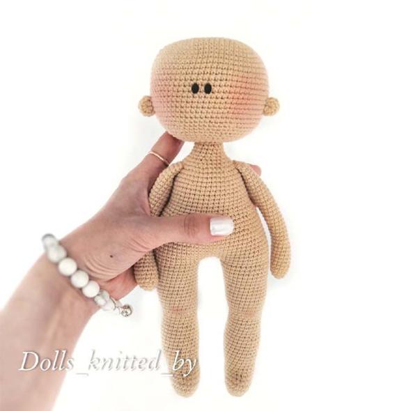 Кукла Двуглазка от @dolls_knitted_by