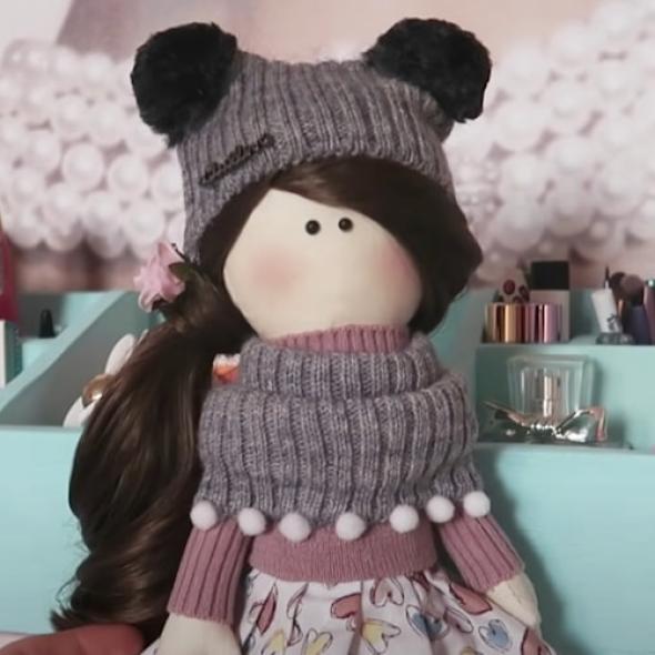 Интерьерная кукла из ткани от Ann Dorphin