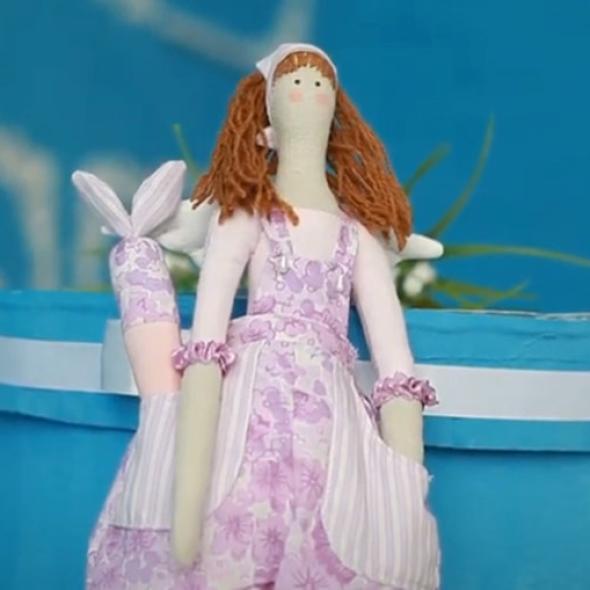 Кукла Тильда Садовый ангел от Мастерская Кукол