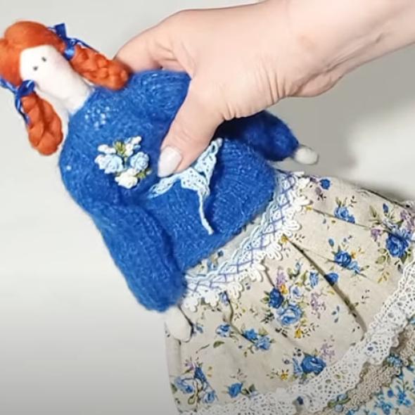 Текстильная кукла своими руками от Уральская кудесница