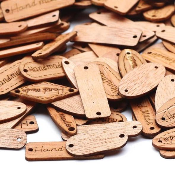 Купить деревянные бирки handmade
