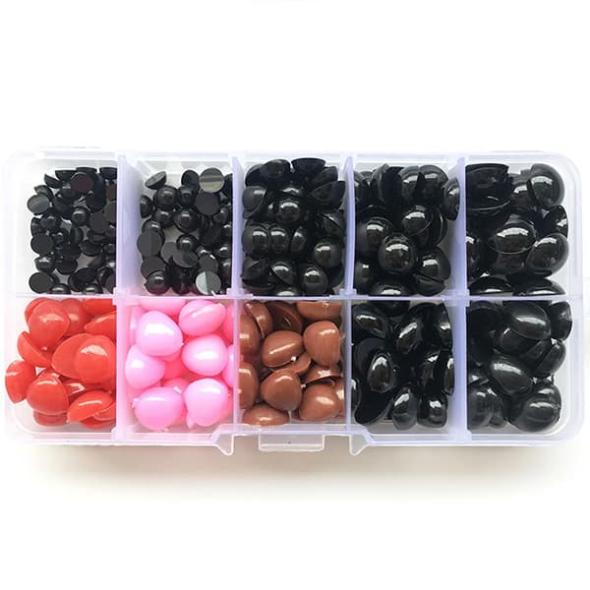 Купить глазки и носики для игрушек