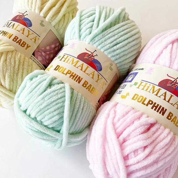 Купить плюшевую пряжу Himalaya Dolphin Baby
