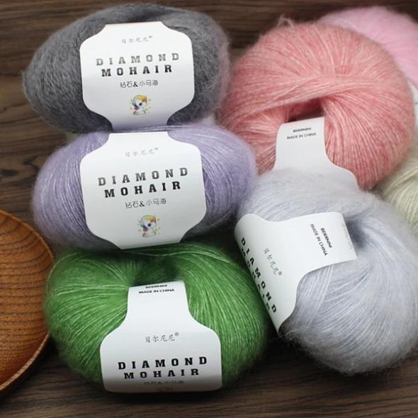 Купить мохеровую пряжу