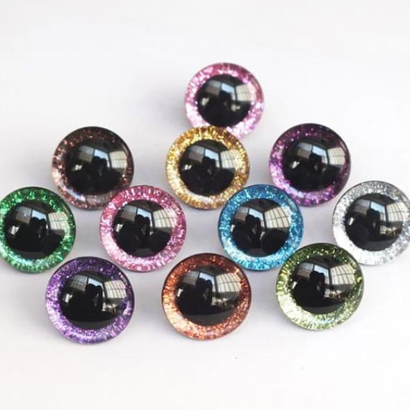 Купить стеклянные глазки для игрушек