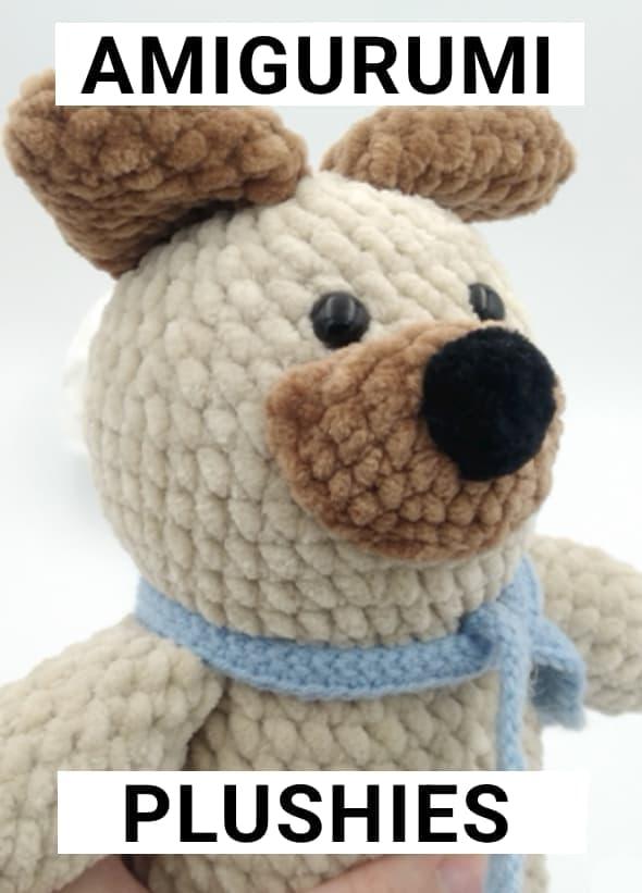 Plush amigurumi crochet toys, free patterns