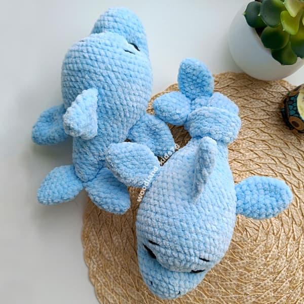 Амигуруми дельфинчики крючком