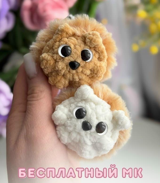 Амигуруми ёжик крючком