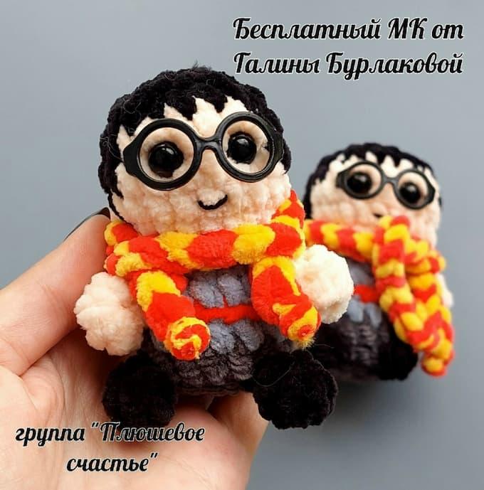 Амигуруми плюшевая панда крючком