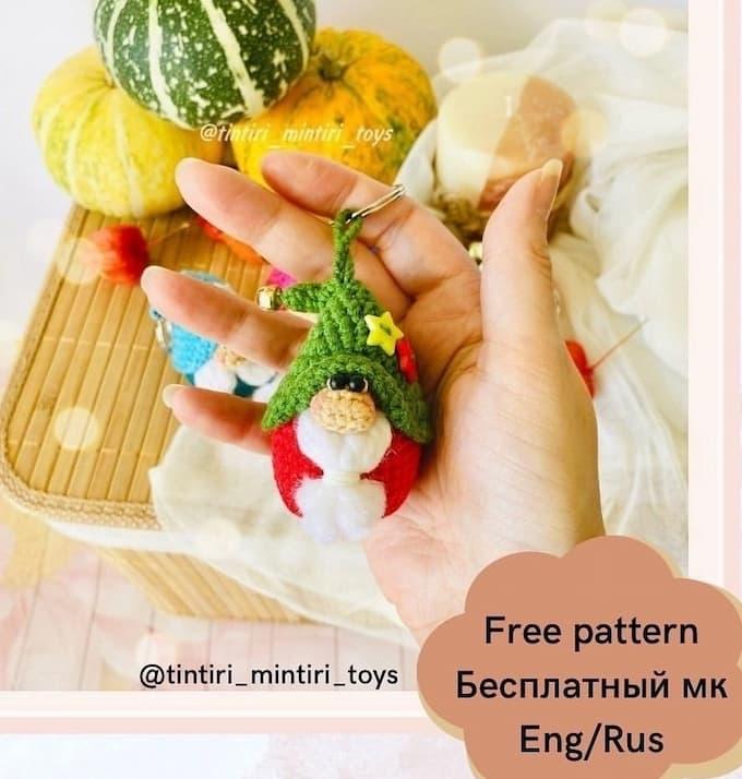 Амигуруми гномики крючком