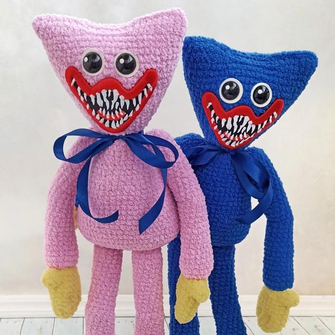 Амигуруми плюшевый Хагги Вагги крючком