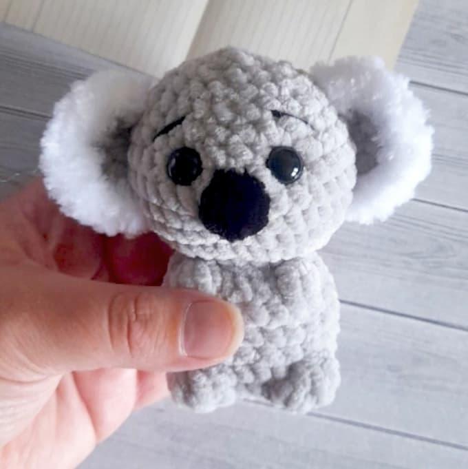 Амигуруми коала крючком