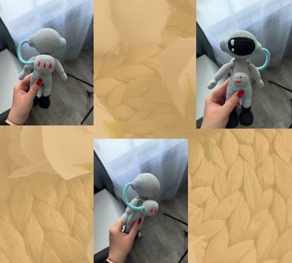 Амигуруми космонавт крючком. Сборка и оформление игрушки Амигуруми космонавт крючком. Сборка и оформление игрушки