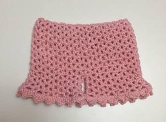 Амигуруми кукла Дафна крючком. Нижнее бельё