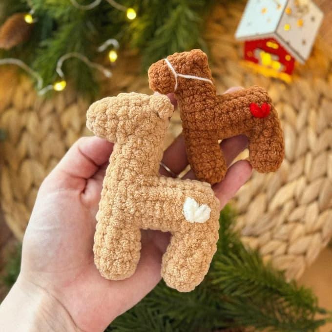 Амигуруми лошадки крючком