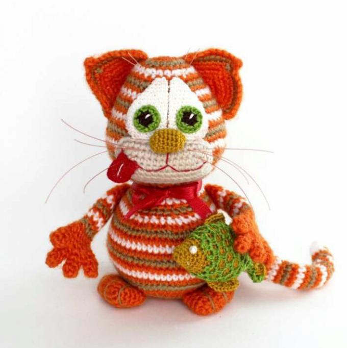 Амигуруми мартовский кот крючком