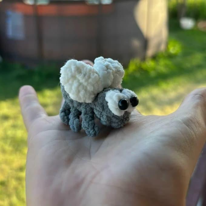 Амигуруми муха крючком
