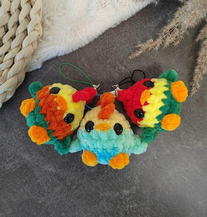 Амигуруми Петух Круглик крючком