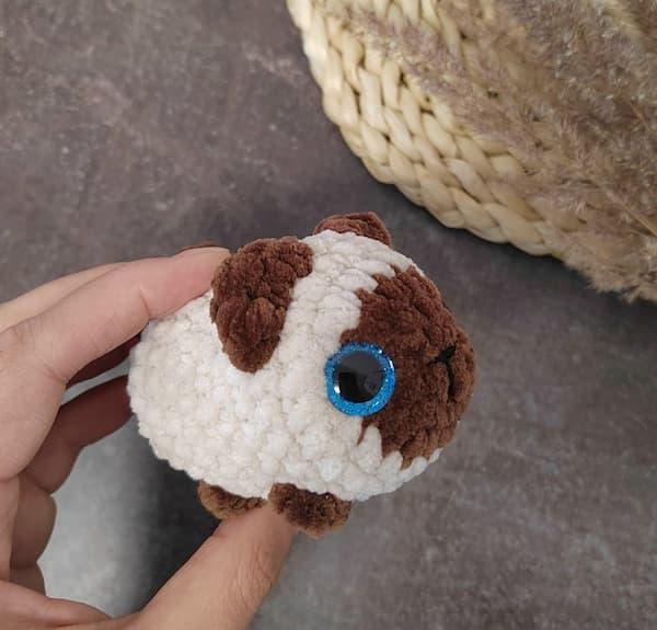 Амигуруми сиамский кот крючком