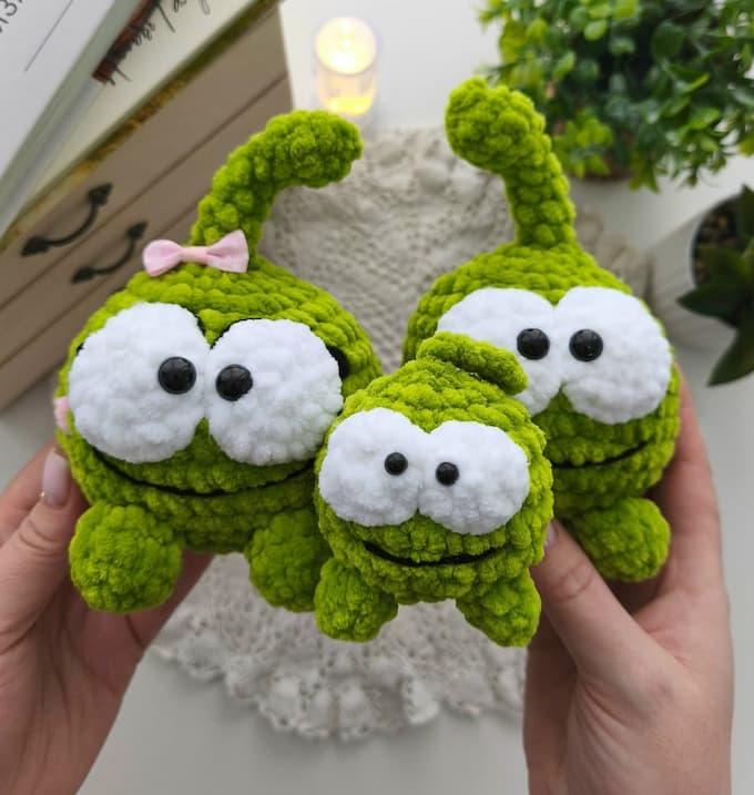 Амигуруми Семья Ам Нямов крючком