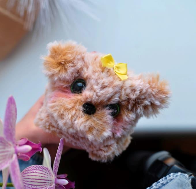 Амигуруми Шпиц Фантик крючком