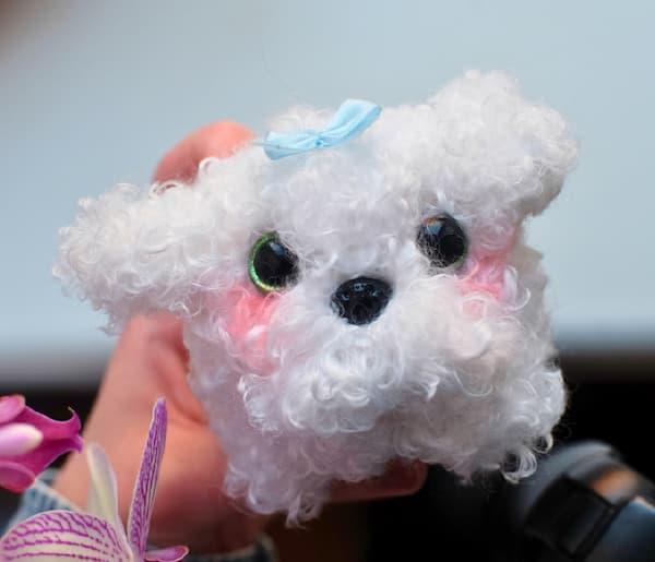 Амигуруми Шпиц Фантик крючком